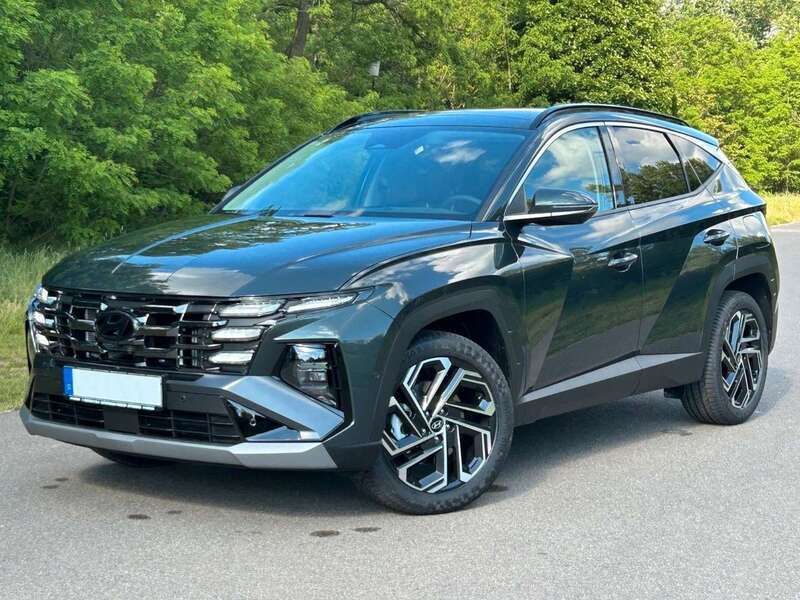 Cypress green (mineraleffekt) Neu 2024 Hyundai Tucson Prime SUV | 38.490 € (Etwas zu teuer) - Bild 1/4