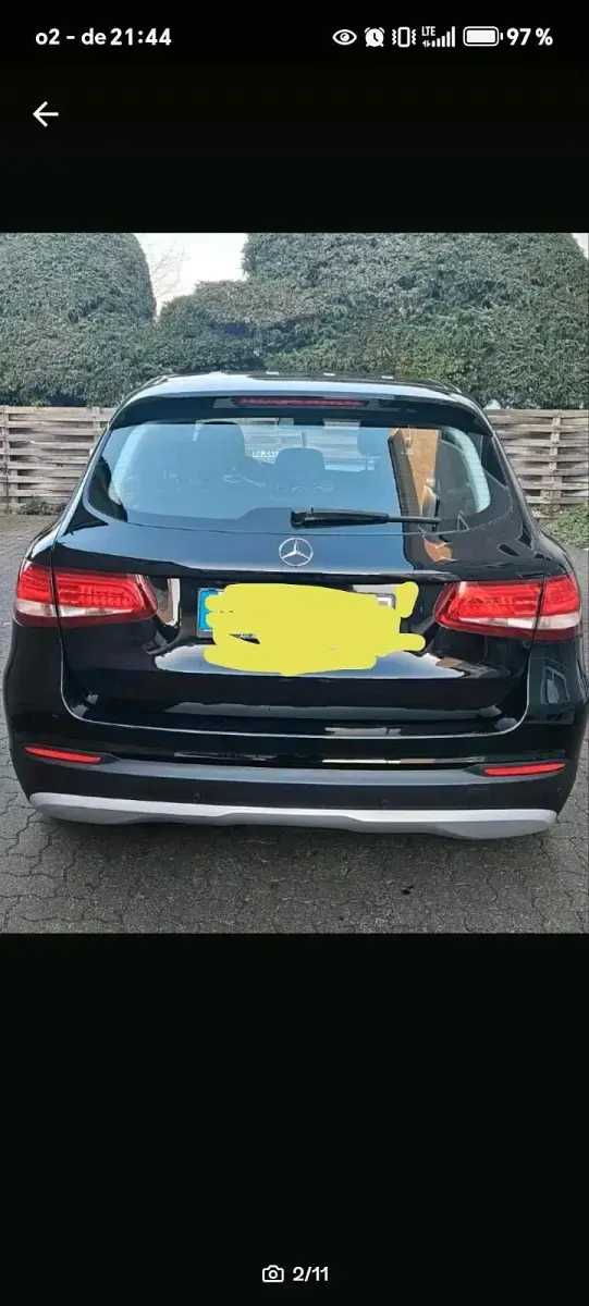 Gebraucht Mercedes GLC250 204 PS (150 kW) 2017 Schwarz SUV
