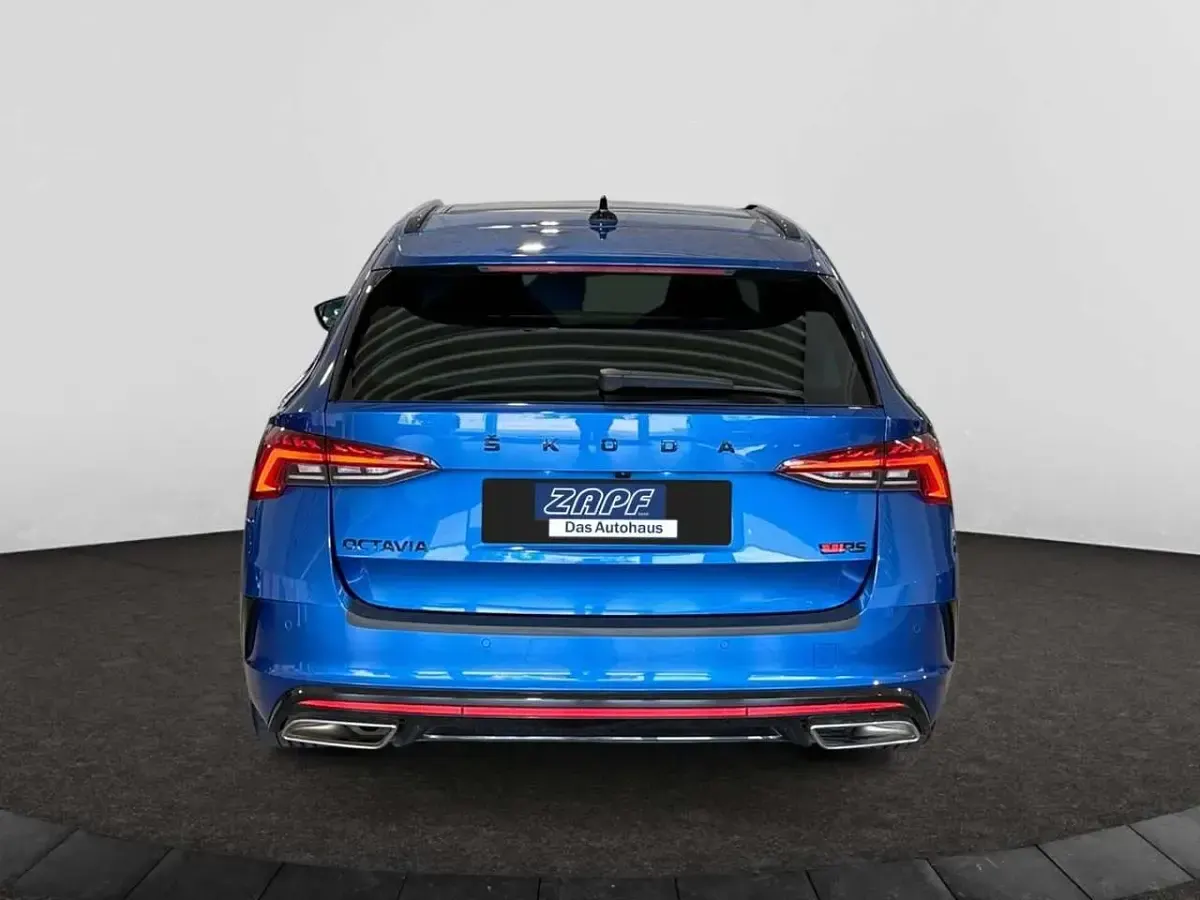 Gebraucht Skoda Octavia RS 200 PS (147 kW) 2022 Blau Kombi