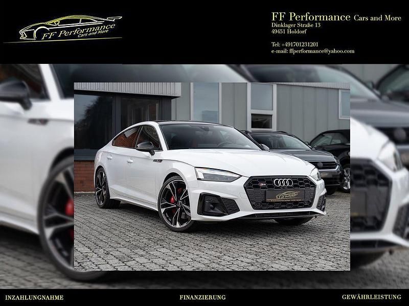Weiß Gebraucht 2021 Audi S5 Sportback Sport Kleinwagen | 40.900 € (Teuer) - Bild 1/4