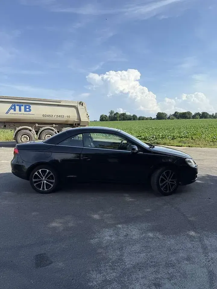 Gebraucht VW Eos Individual 140 PS (102 kW) 2007 Schwarz Cabrio
