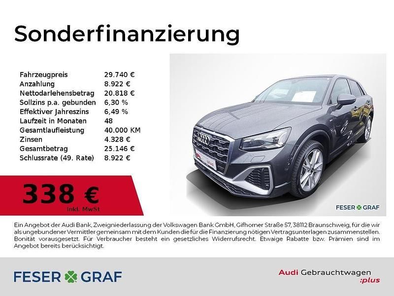 Daytonagrau perleffekt Gebraucht 2023 Audi Q2 Ambiente SUV | 29.740 € (Fairer Preis) - Bild 1/2
