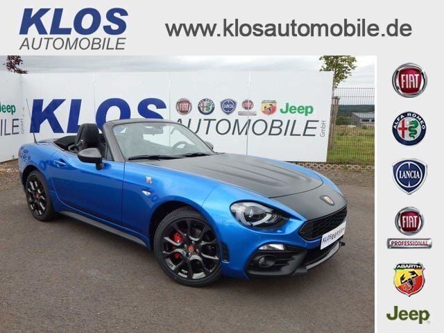 Gebraucht Abarth 124 Spider 170 PS (125 kW) 2017 Blau metallic Cabrio