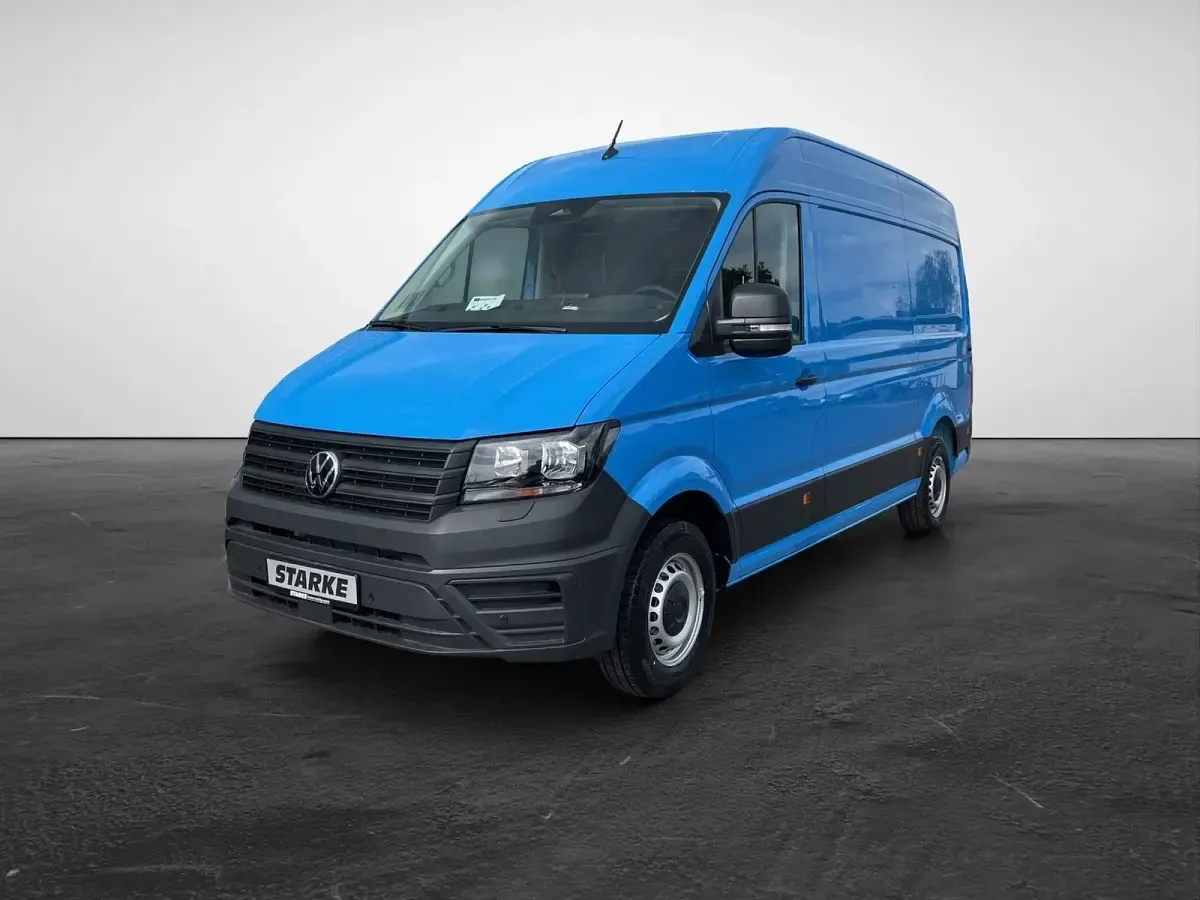 Neu VW Crafter 140 PS (102 kW) 2026 Blau (himmelblau) Van