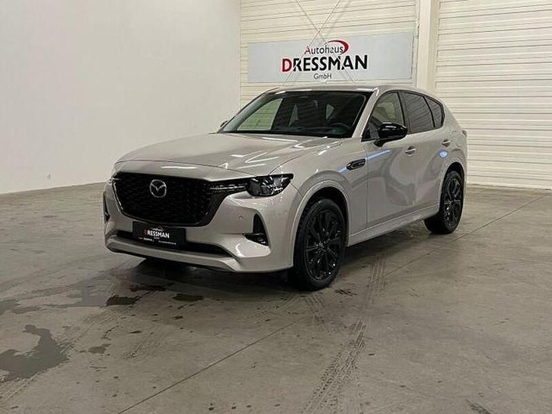 Platinum quartz m Gebraucht 2024 Mazda CX-60 Homura-Line SUV | 41.439 € (Superpreis) - Bild 1/4