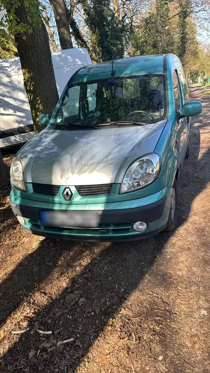 Usata Renault Kangoo 80 CV (58 kW) 2004 Verde Monovolume