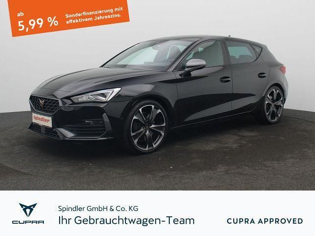 Mitternachtsschwarz Gebraucht 2024 Cupra Leon VZ Limousine | 31.280 € (Superpreis) - Bild 1/4