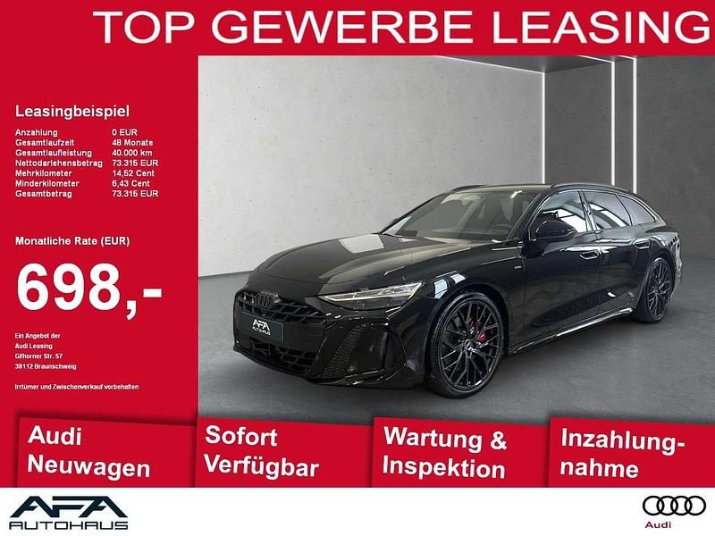 Neu Audi A6 Sport 367 PS (269 kW) 2025 Mythosschwarz metallic Kombi