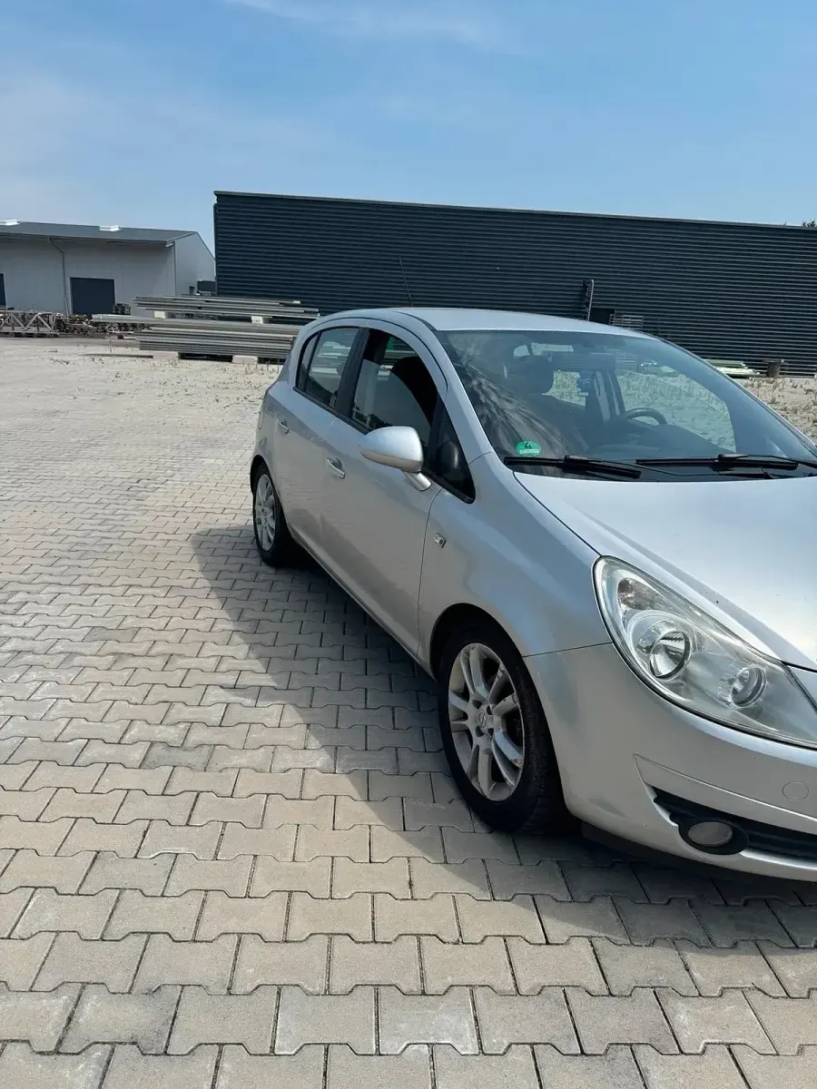 Gebraucht Opel Corsa 2007 Silber Kleinwagen