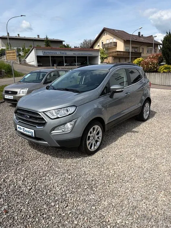 Brugt Ford Ecosport Titanium 125 HK (91 kW) 2022 Sølv SUV