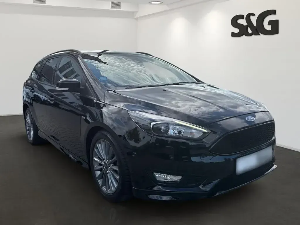 Gebraucht Ford Focus ST-Line 150 PS (110 kW) 2018 Schwarz Kombi