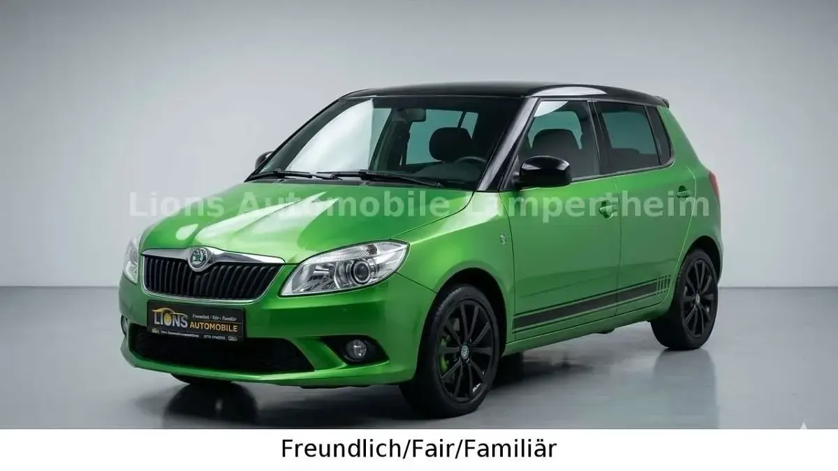 Gebraucht Skoda Fabia RS 179 PS (131 kW) 2011 Grün Limousine