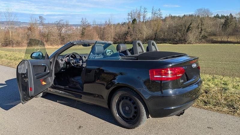 Gebraucht Audi A3 Cabriolet Ambition 160 PS (117 kW) 2009 Schwarz Cabrio