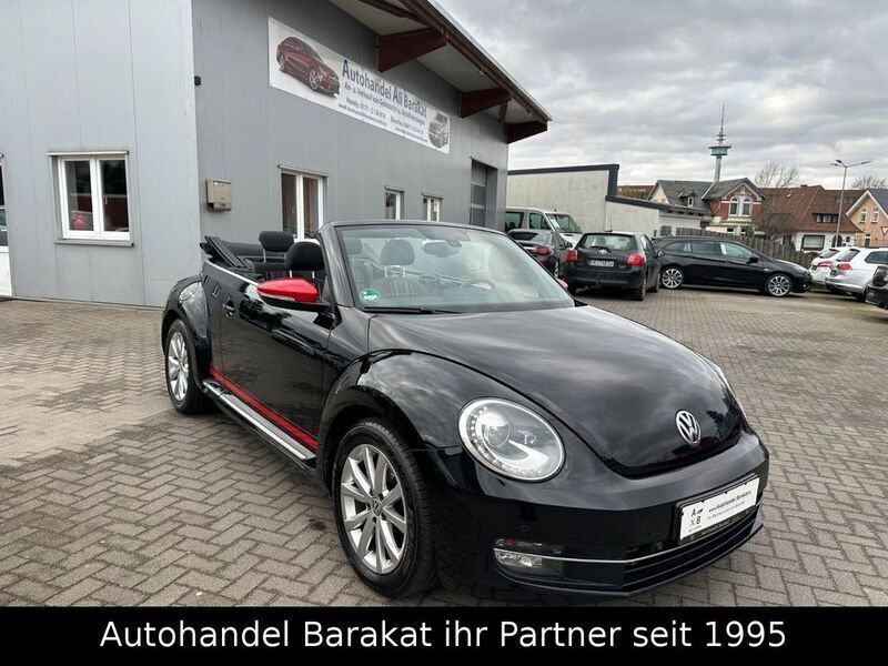 Schwarz Gebraucht 2015 VW Beetle CLUB Cabrio | 13.999 € (Superpreis) - Bild 1/4