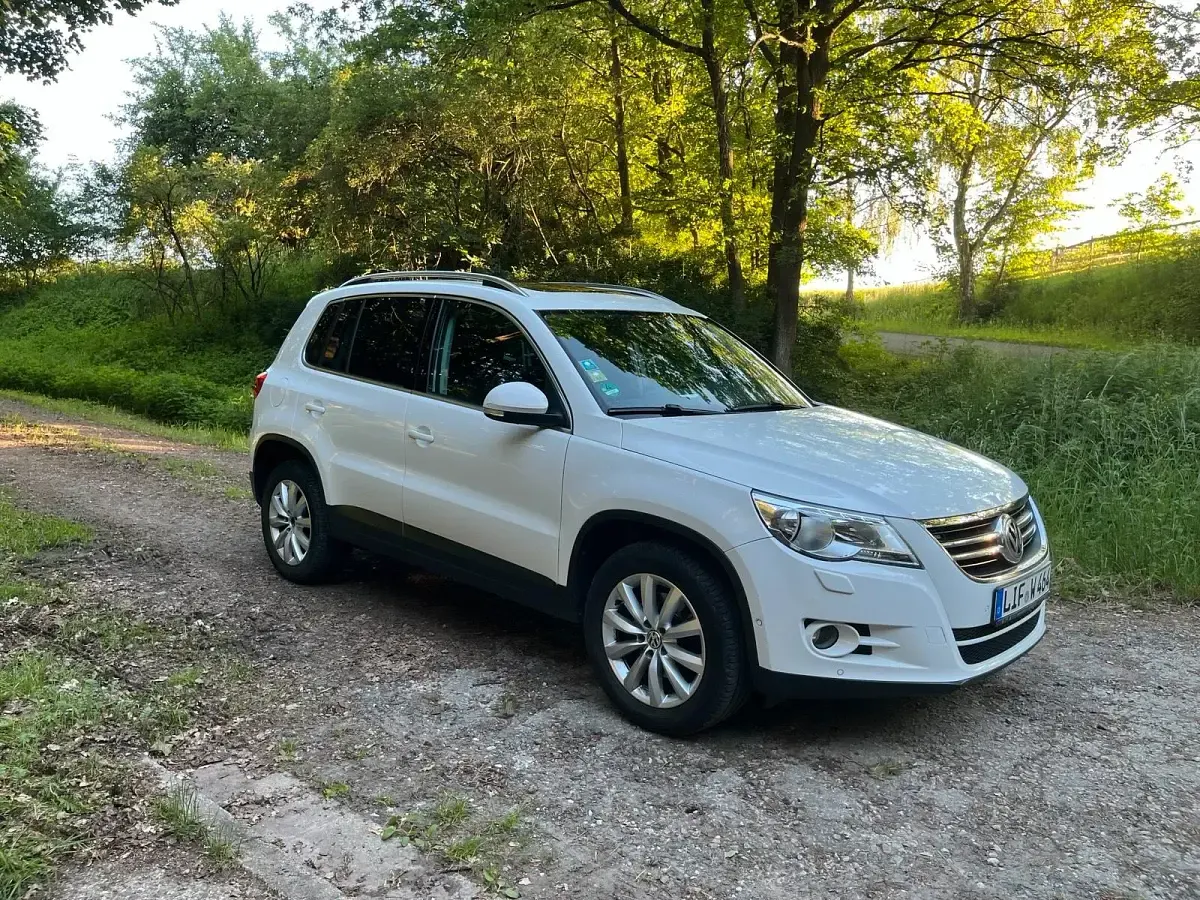Używany VW Tiguan 110 KM (80 kW) 2011 Biały SUV