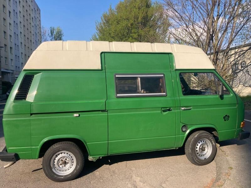 Grün Gebraucht 1986 VW T3 Van | 8.600 € - Bild 1/4