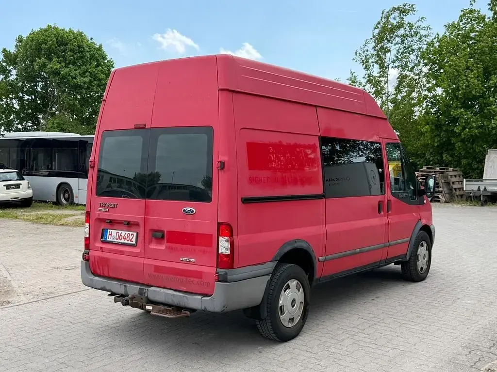 Używany Ford Transit Trend 125 KM (91 kW) 2012 Czerwony Pickup