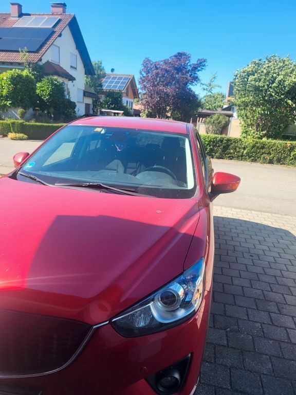 Rot Gebraucht 2014 Mazda CX-5 Sendo SUV | 14.699 € (Etwas zu teuer) - Bild 1/3