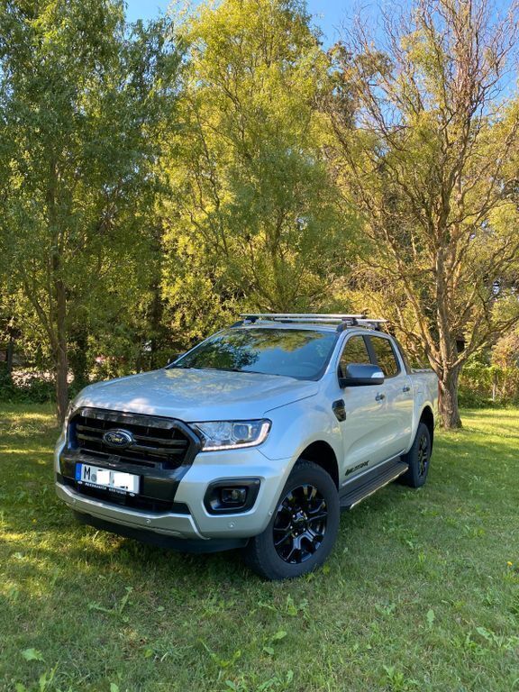 Silber Gebraucht 2021 Ford Ranger Wildtrack Abholung | 30.800 € (Superpreis) - Bild 1/4