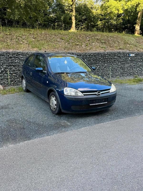 Gebraucht Opel Corsa 60 PS (44 kW) 2008 Blau Kleinwagen