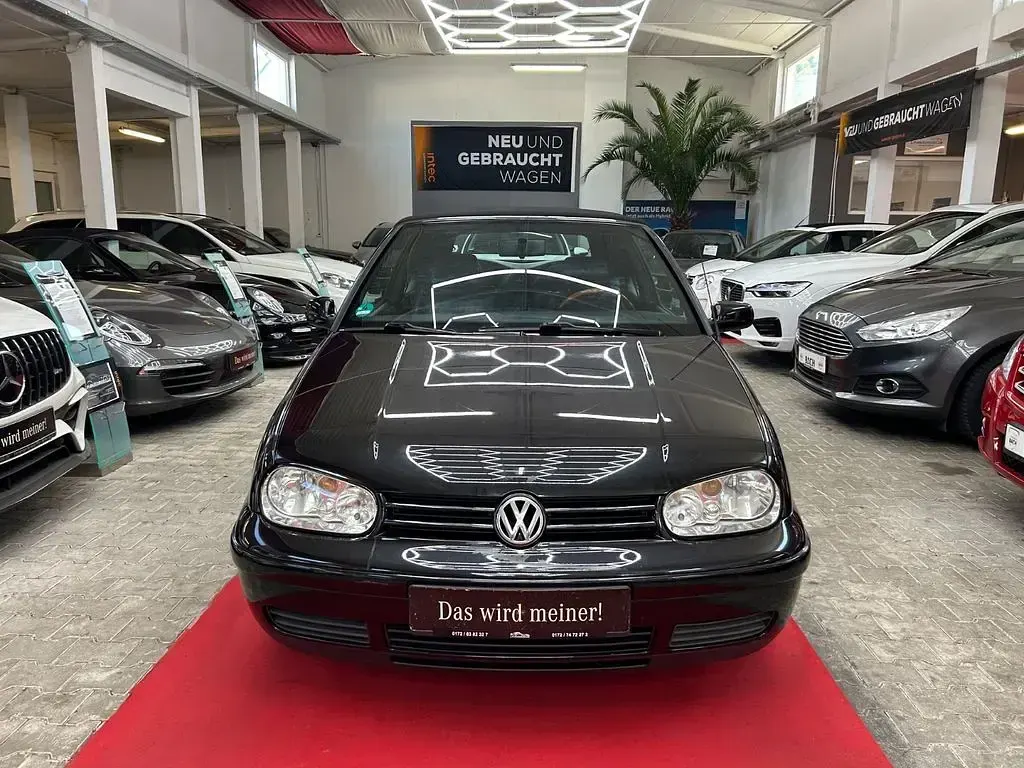 Gebraucht VW Golf Highline 101 PS (74 kW) 2000 Schwarz Cabrio