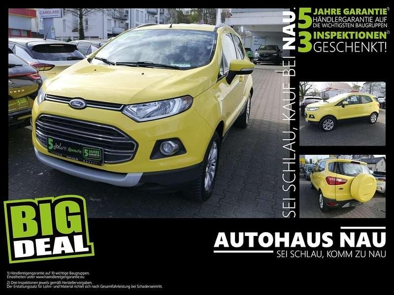 Gebraucht Ford Ecosport Titanium 125 PS (91 kW) 2014 Sonnengelb SUV