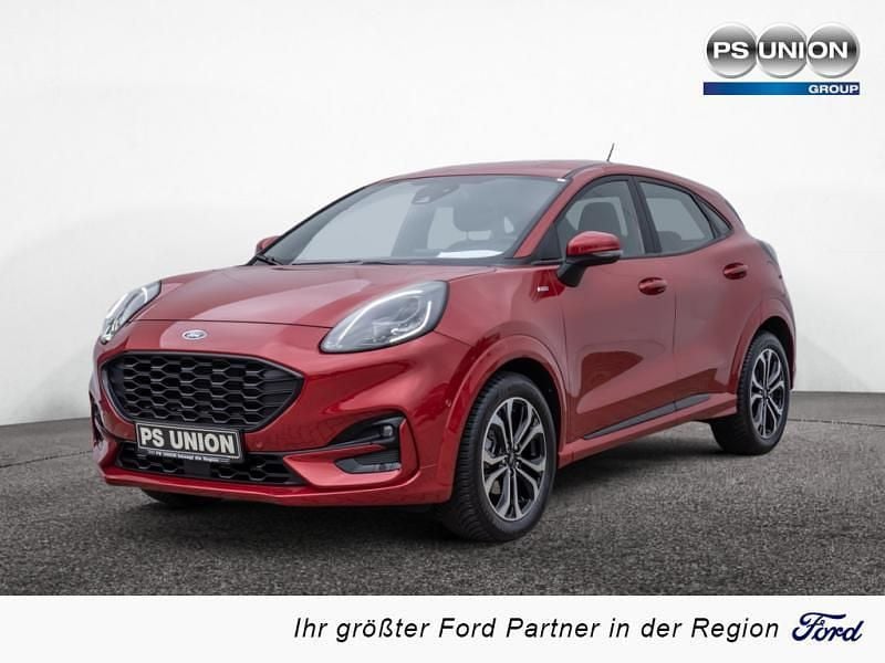 Rot / fantastic rot (metallic) Gebraucht 2022 Ford Puma Gen-E ST-Line SUV | 17.990 € (Guter Preis) - Bild 1/4
