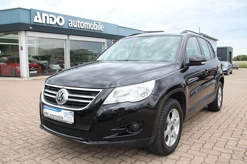 Schwarz Gebraucht 2008 VW Tiguan Trendline SUV | 3.990 € (Guter Preis) - Bild 1/4