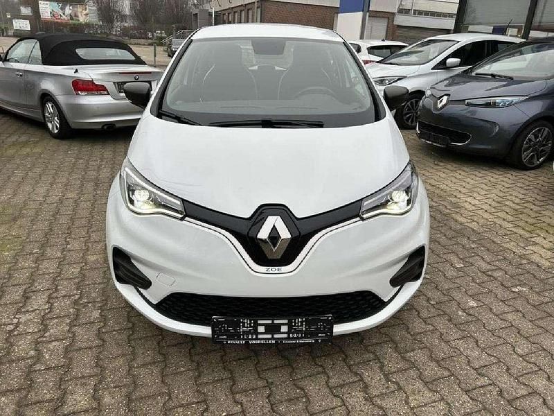 Gletscherweiss Gebraucht 2021 Renault Zoe Life Kleinwagen | 16.900 € (Etwas zu teuer) - Bild 1/4