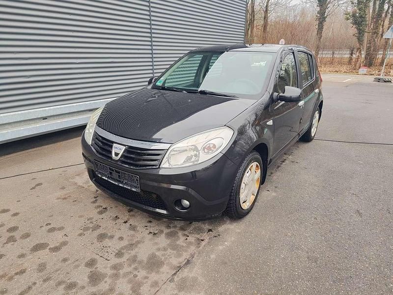 Gebraucht Dacia Sandero 86 PS (63 kW) 2009 Schwarz Kleinwagen