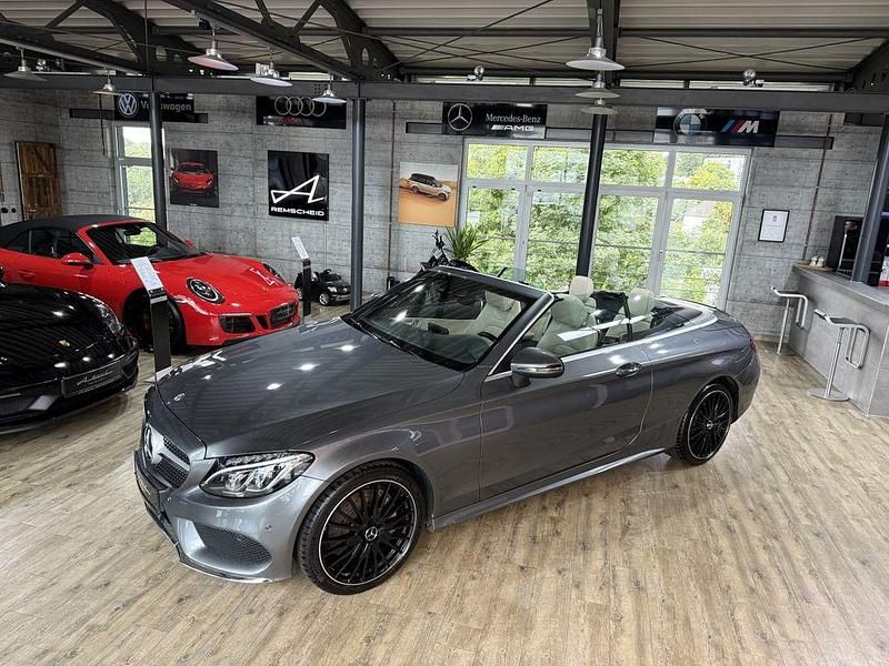 Gebraucht Mercedes C400 AMG line 333 PS (244 kW) 2017 Selenitgrau  metalliclack Cabrio