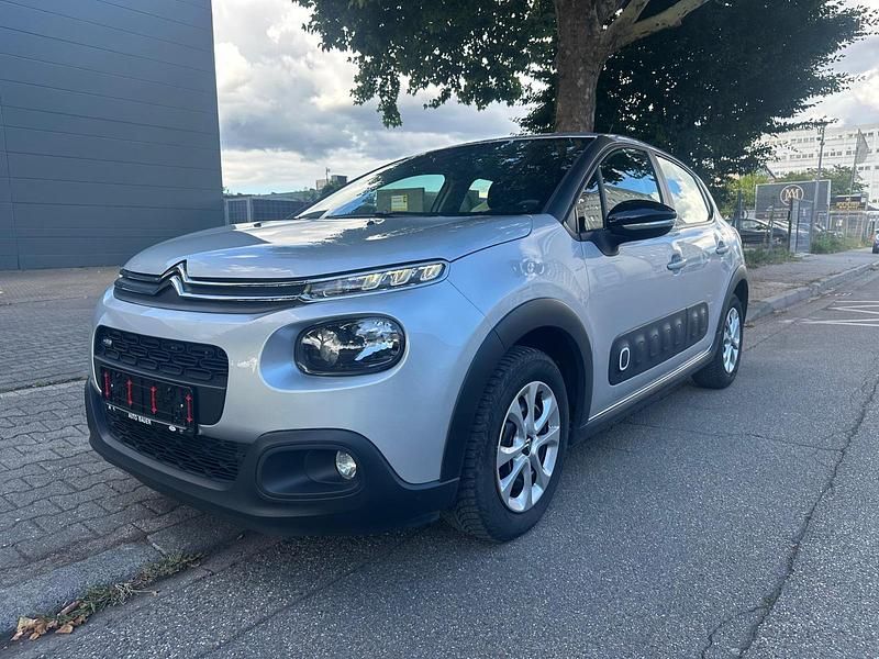 Silber Gebraucht 2017 Citroën C3 PureTech Kleinwagen | 8.750 € (Superpreis) - Bild 1/4