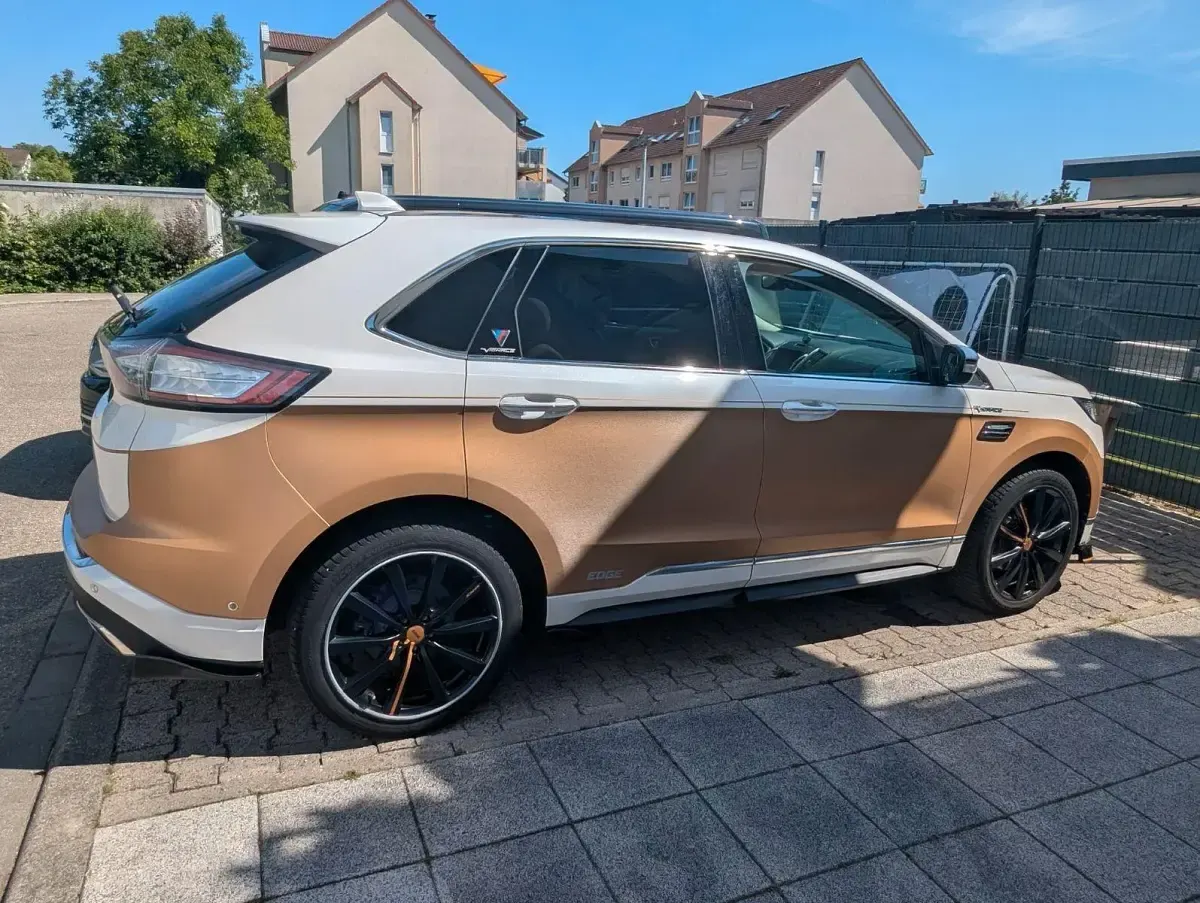 Gebraucht Ford Edge Vignale 209 PS (153 kW) 2017 Weiß SUV