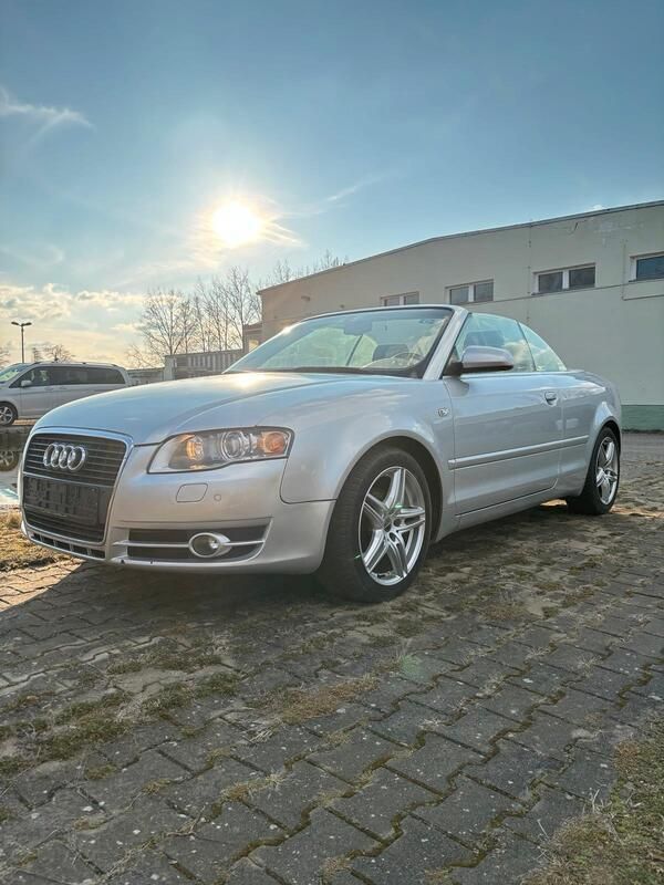 Silber Gebraucht 2007 Audi A4 Cabriolet Cabrio | 6.250 € (Guter Preis) - Bild 1/4