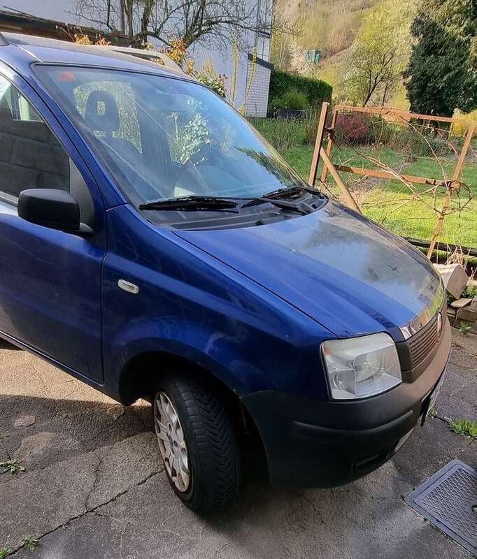 Blau Gebraucht 2007 Fiat Panda 4x4 Kleinwagen | 1.100 € (Superpreis) - Bild 1/4