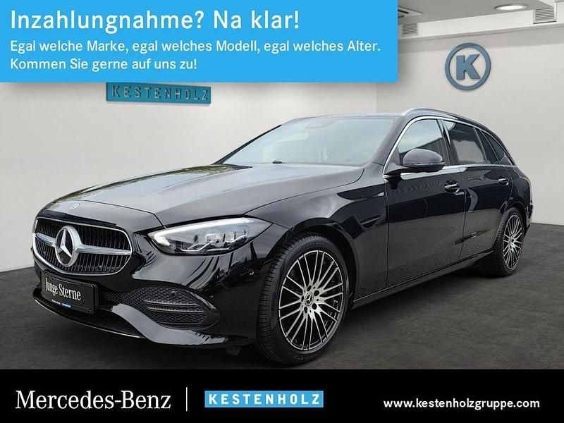 Schwarz Gebraucht 2024 Mercedes C200 Avantgarde Limousine | 36.790 € (Superpreis) - Bild 1/4