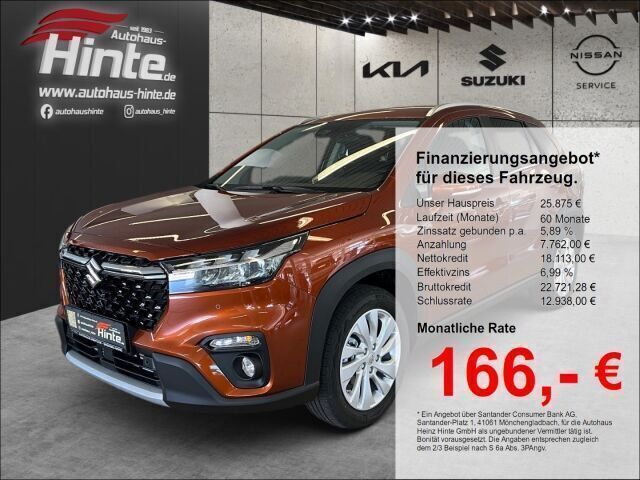 Braun Gebraucht 2024 Suzuki SX4 S-Cross Comfort SUV | 25.875 € - Bild 1/3