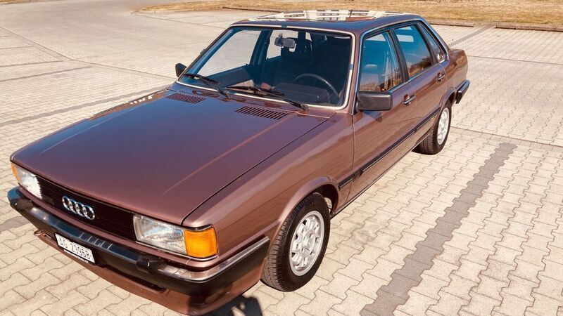 Braun Gebraucht 1983 Audi 80 Limousine | 7.000 € - Bild 1/4