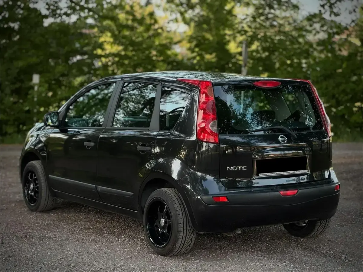 Gebraucht Nissan Note 88 PS (64 kW) 2006 Schwarz Kleinwagen