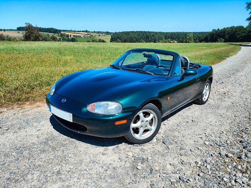 Second-hand Mazda MX5 110 CP (80 kW) 2000 Verde Cabrio