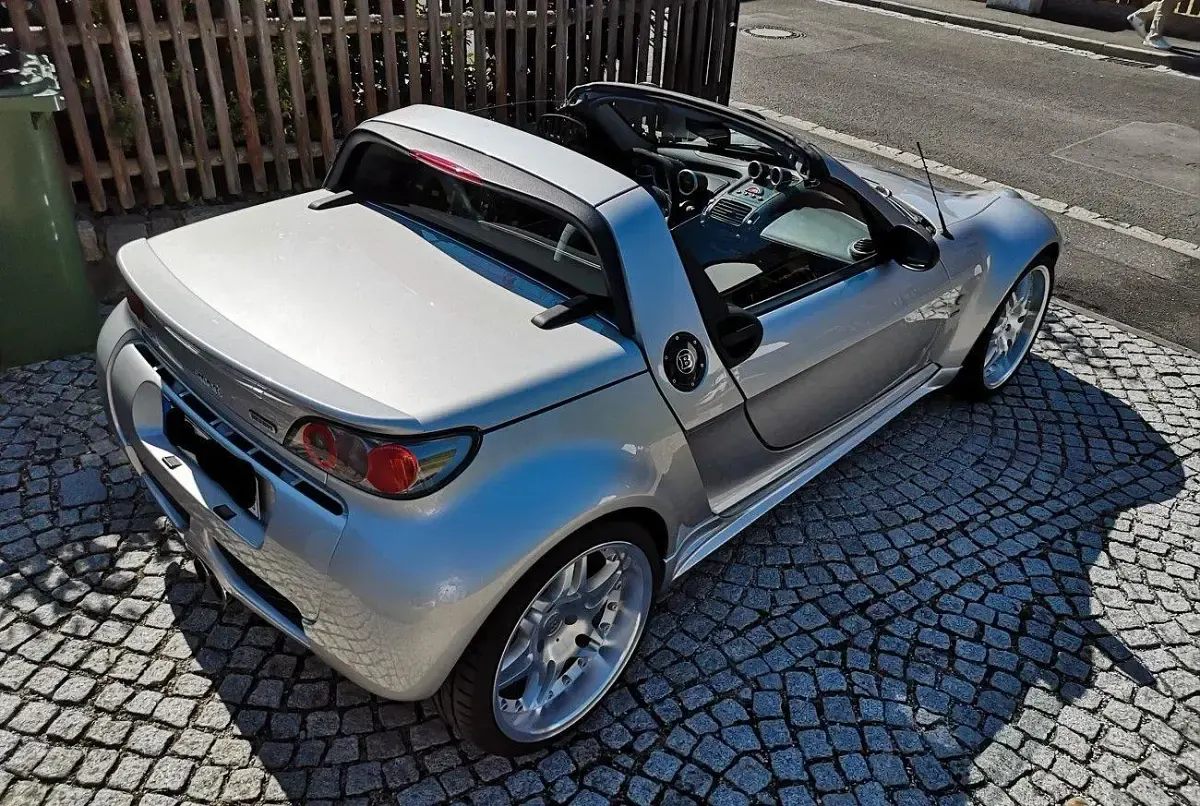 Gebraucht Smart Roadster Brabus Xclusive 101 PS (74 kW) 2007 Silber Cabrio