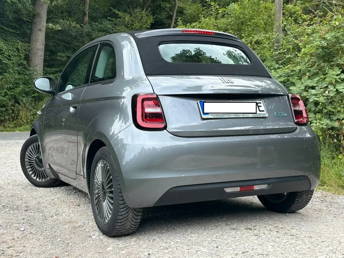 Gebraucht Fiat 500e Icon 86 kW (118 PS) 2021 Grau Cabrio