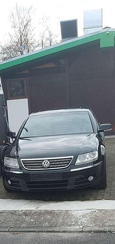 Second-hand VW Phaeton 450 CP (330 kW) 2005 Negru Berlinǎ