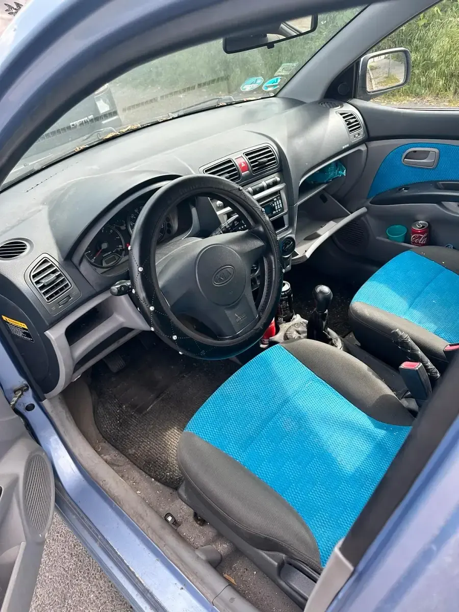 Brugt Kia Picanto 65 HK (47 kW) 2006 Blå Hatchback