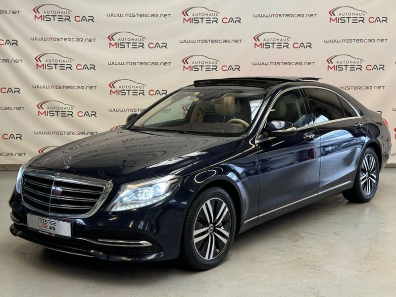 Cavansitblau metalliclack Gebraucht 2017 Mercedes S400 Limousine | 31.890 € (Teuer) - Bild 1/4