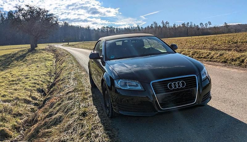 Gebraucht Audi A3 Cabriolet Ambition 160 PS (117 kW) 2009 Schwarz Cabrio