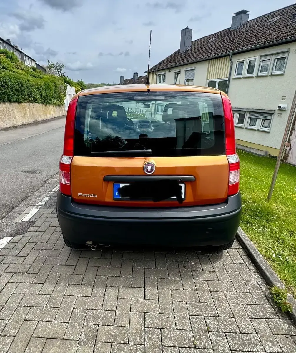 Gebraucht Fiat Panda 54 PS (39 kW) 2009 Orange Kleinwagen