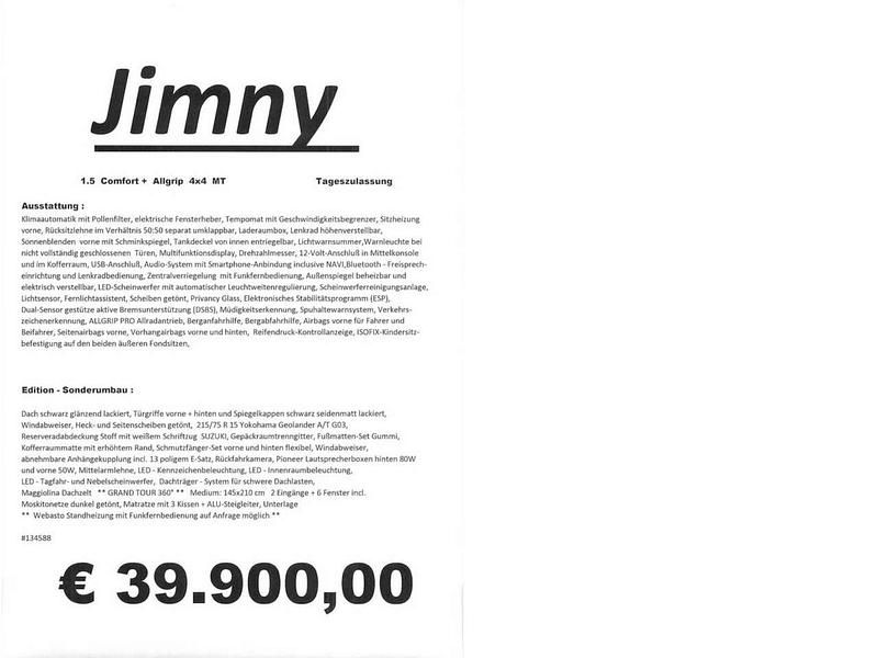 Gebraucht Suzuki Jimny 102 PS (75 kW) 2020 Grau SUV