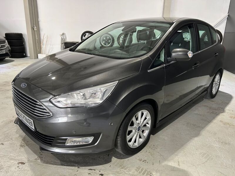 Grau Gebraucht 2016 Ford C-MAX Titanium Van / Kleinbus | 11.900 € (Fairer Preis) - Bild 1/4