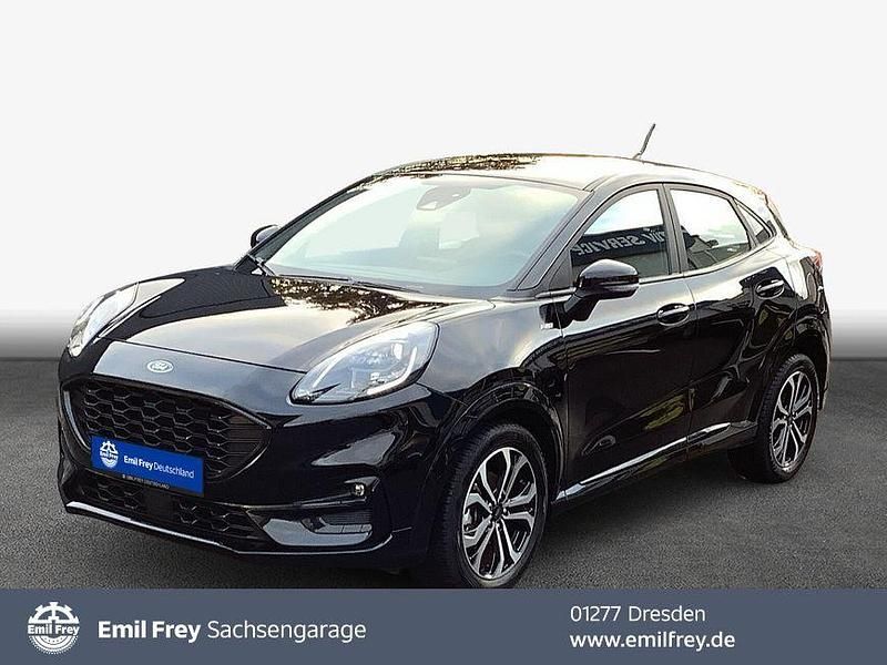 Schwarz Gebraucht 2022 Ford Puma Gen-E ST-Line SUV | 19.440 € (Guter Preis) - Bild 1/4